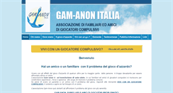 Desktop Screenshot of gamanonitalia.org