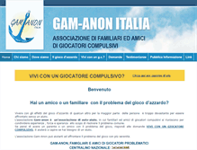 Tablet Screenshot of gamanonitalia.org